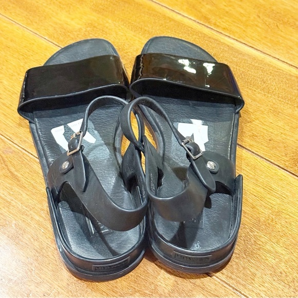 Hunter Algae Sandals Black size 9 - Picture 4 of 8